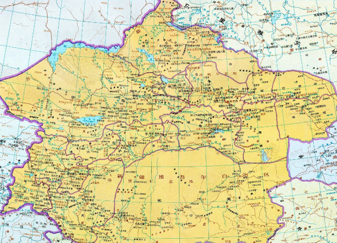中俄边境地图晚清被沙俄蚕食一百五十万平方公里土地