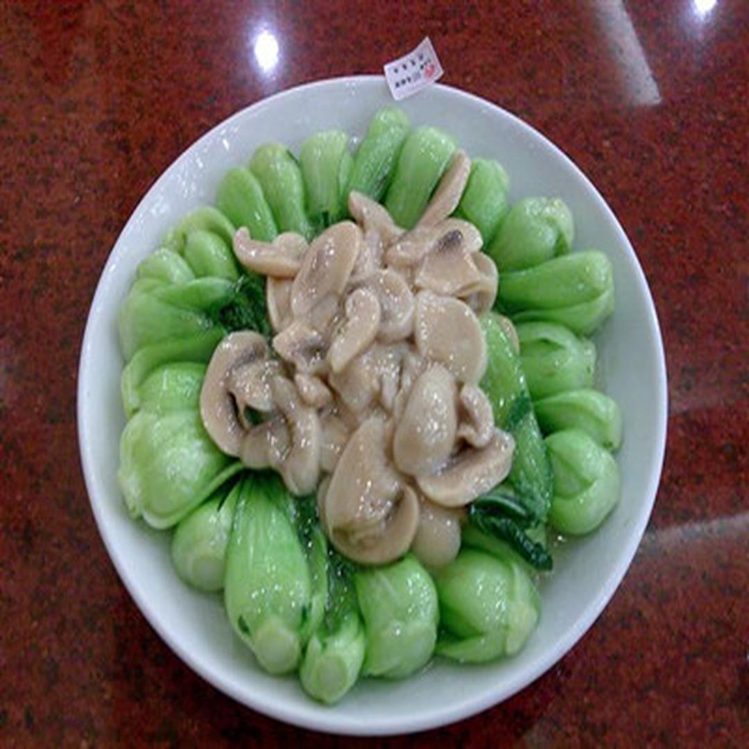 口蘑扒菜心