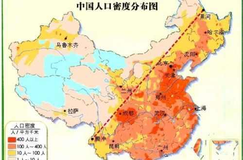 中国人口密度 快懂百科