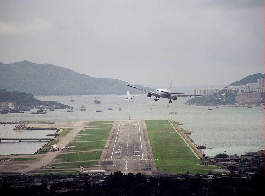 编辑地理环境香港启德机场为过去香港的国际机场