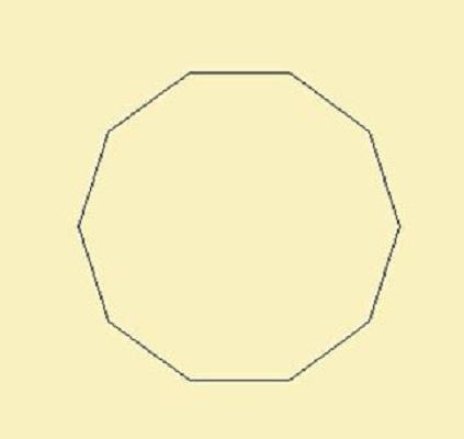 正十边形 快懂百科