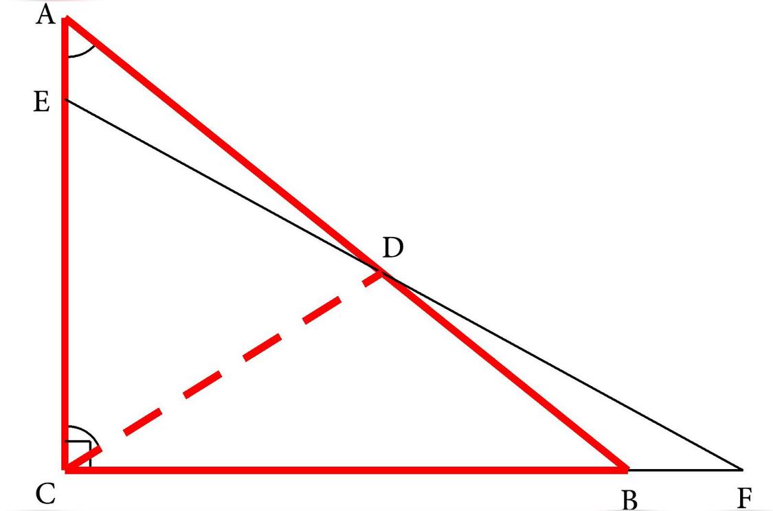 直角三角形斜边中线定理 数学中关于直角三角形的一个定理 头条百科