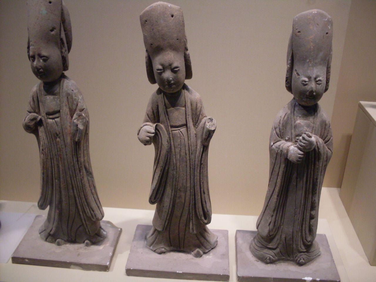 瓷男俑、瓷女俑 | 中国国家博物馆