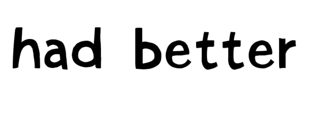 Had Better 快懂百科