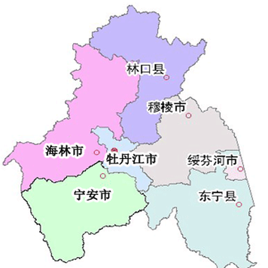 牡丹江江南开发区地图图片