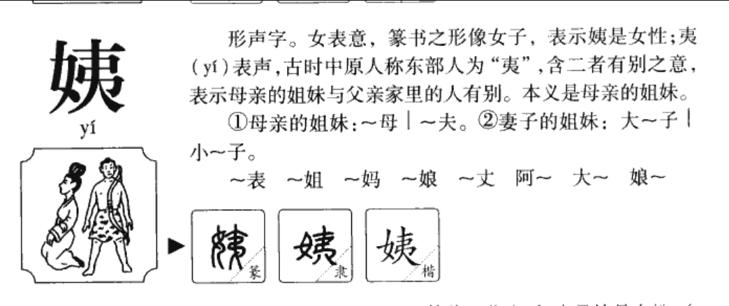 姨 - 快懂百科
