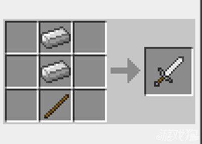 铁剑 Minecraft中的一把武器 用途 合成 自然生成 历史版本2 快懂百科