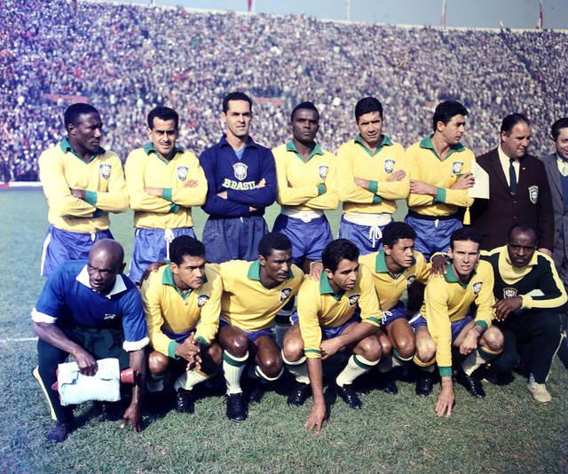 巴西1962主力阵容3名来自桑托斯