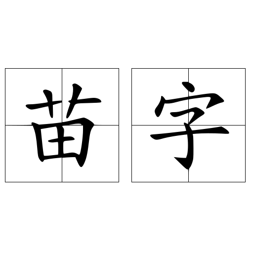 苗字 快懂百科